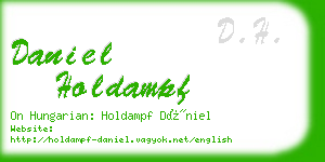 daniel holdampf business card